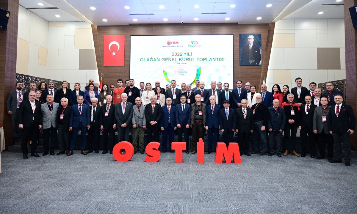 OSTİM OSB 2025 Yılı Olağan Genel Kurul Toplantısı Yapıldı