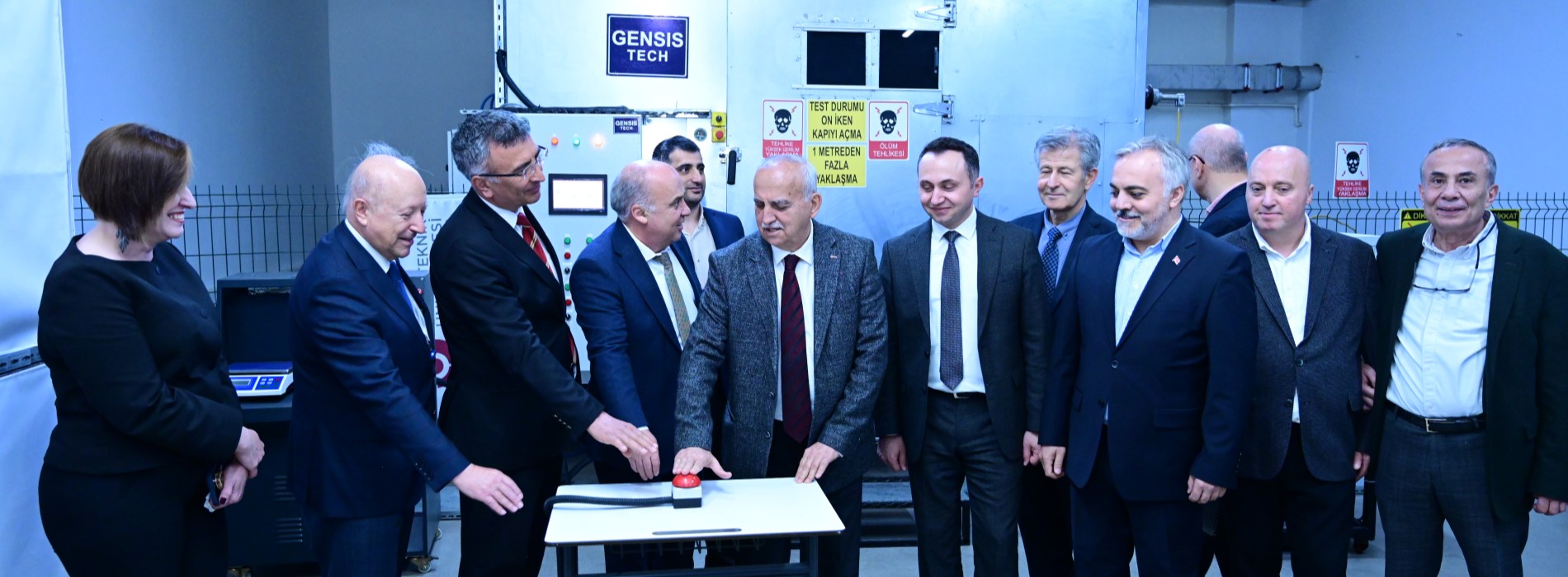 Çoklu Gerilme Test Laboratuvarı OSTİM Teknik Üniversitesinde Hizmete Sunuldu