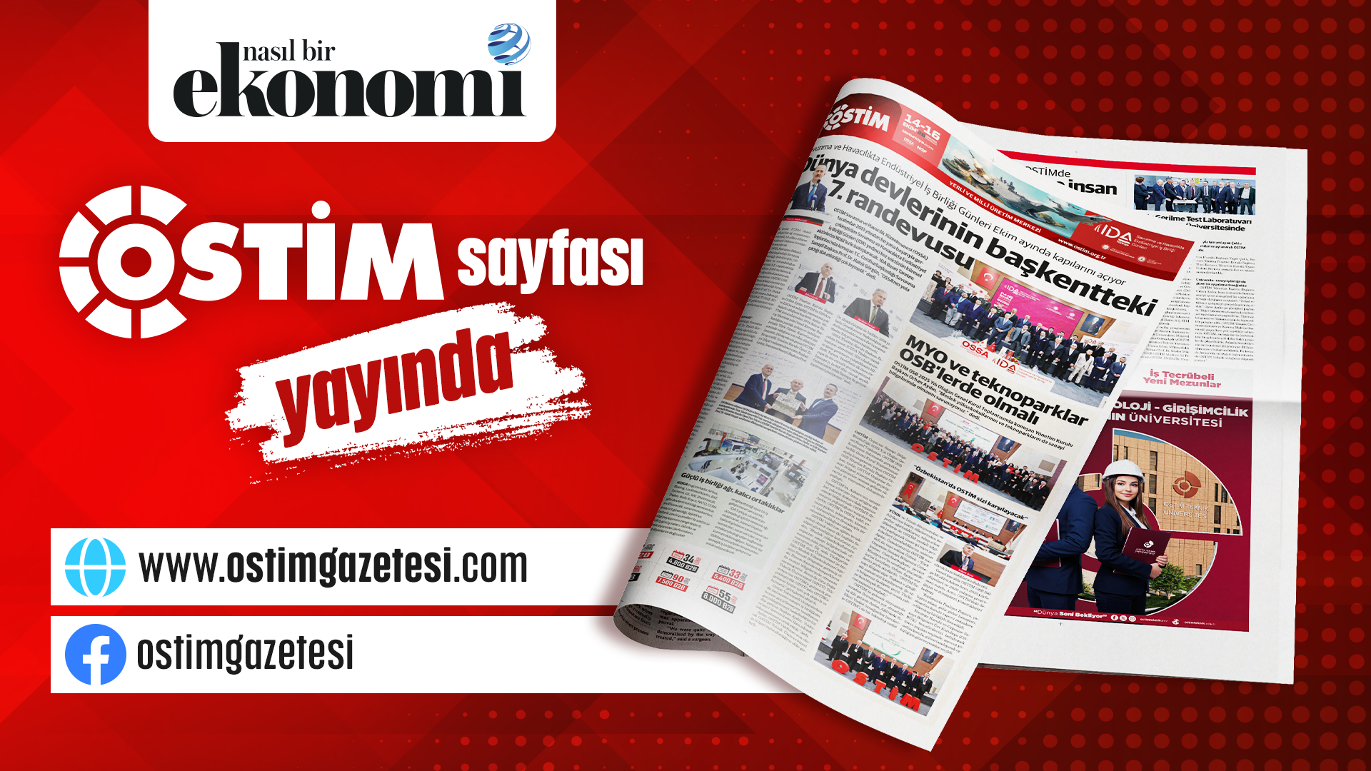 NBE Gazetesi OSTİM Sayfası 2026 - 1 sayısı yayında