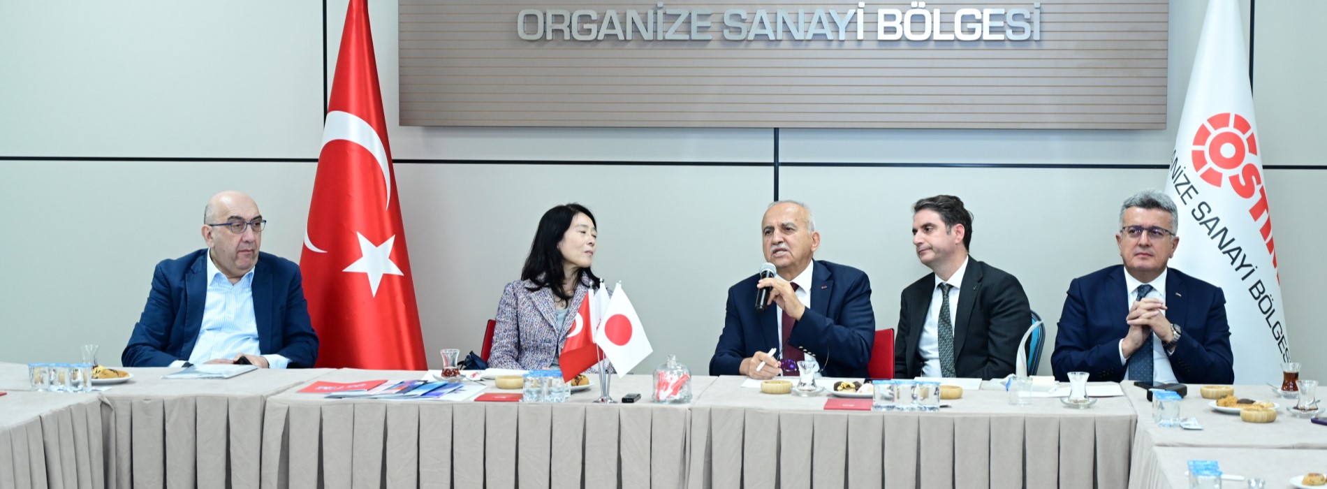 OSTİM’in Yeşil OSB Politikaları Japon Heyete Aktarıldı