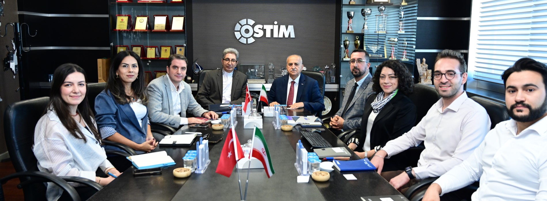 İran Ticaret Müsteşarı OSTİM’i Ziyaret Etti